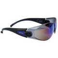 Sporty Single-Piece Lens Safety Glasses